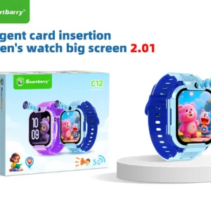 Smartberry C12 Kids Smart Watch | Video Call, SOS - Blue